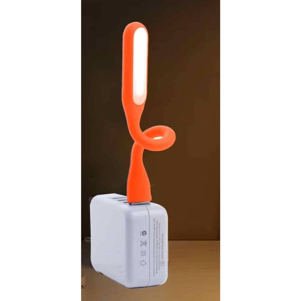 Flexible USB Light Portable USB Light for Computer Mini USB LED Orange